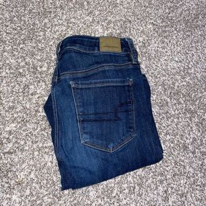 AE SUPER SUPER STRETCH JEGGINGS SZ 6 LONG